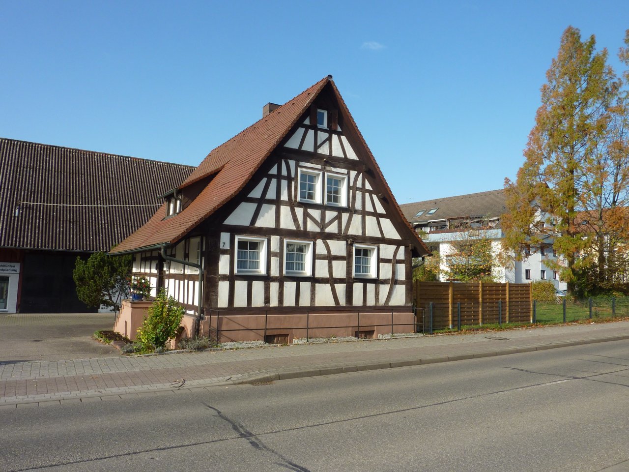 Gundelfingen: Denkmalgeschütztes Fachwerkhaus 