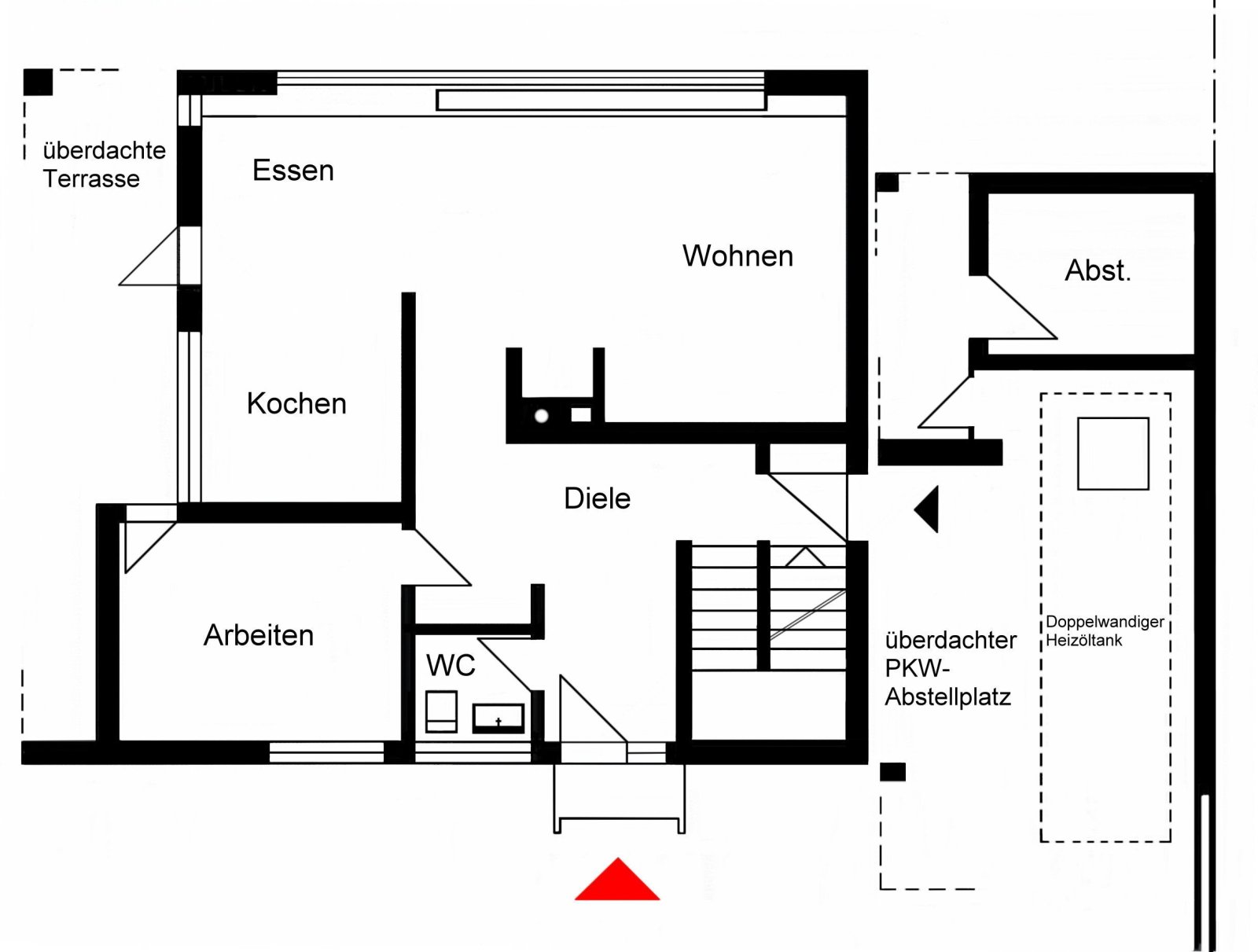 Freistehendes Einfam.-Haus in Bestlage!