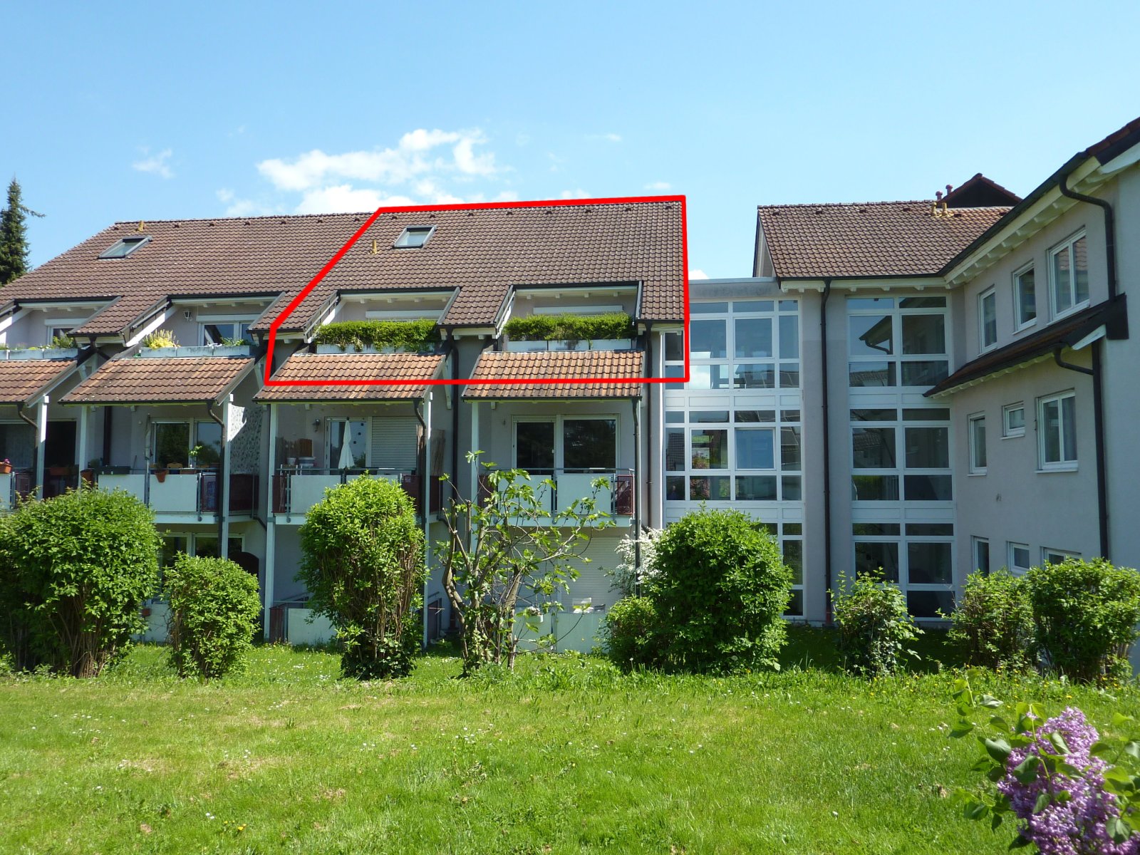 Lichtdurchflutetes Dachgeschoss mit Weitblick!