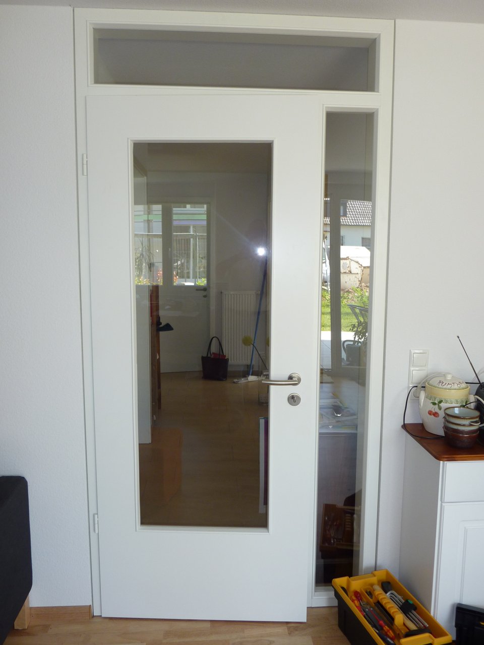 Türe Wohnzimmer-Flur