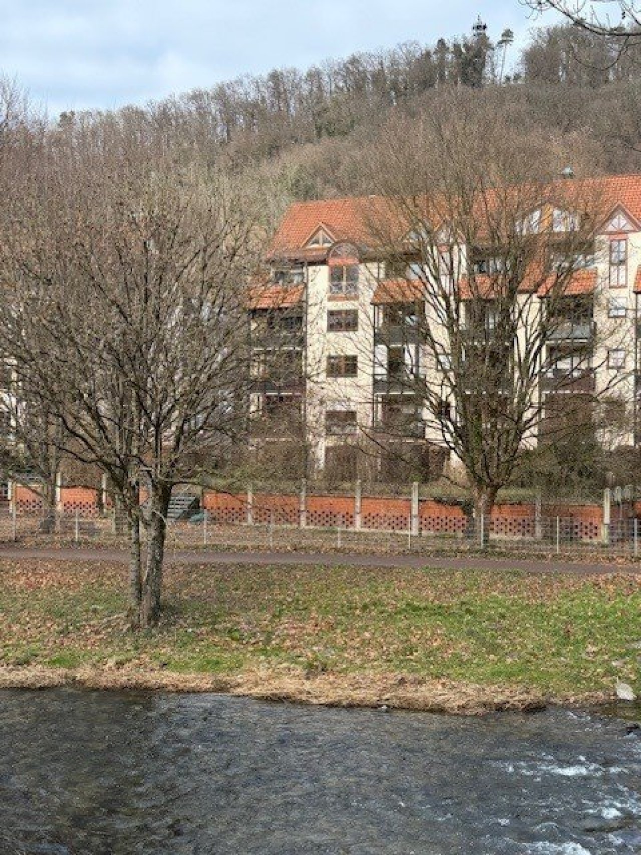 Südseite mit Dreisam