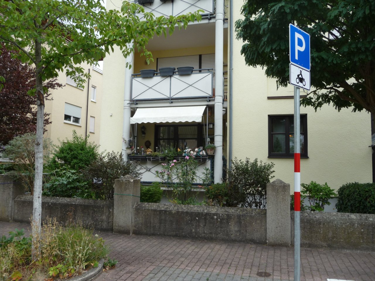 Balkon von Westen Balkon von Westen