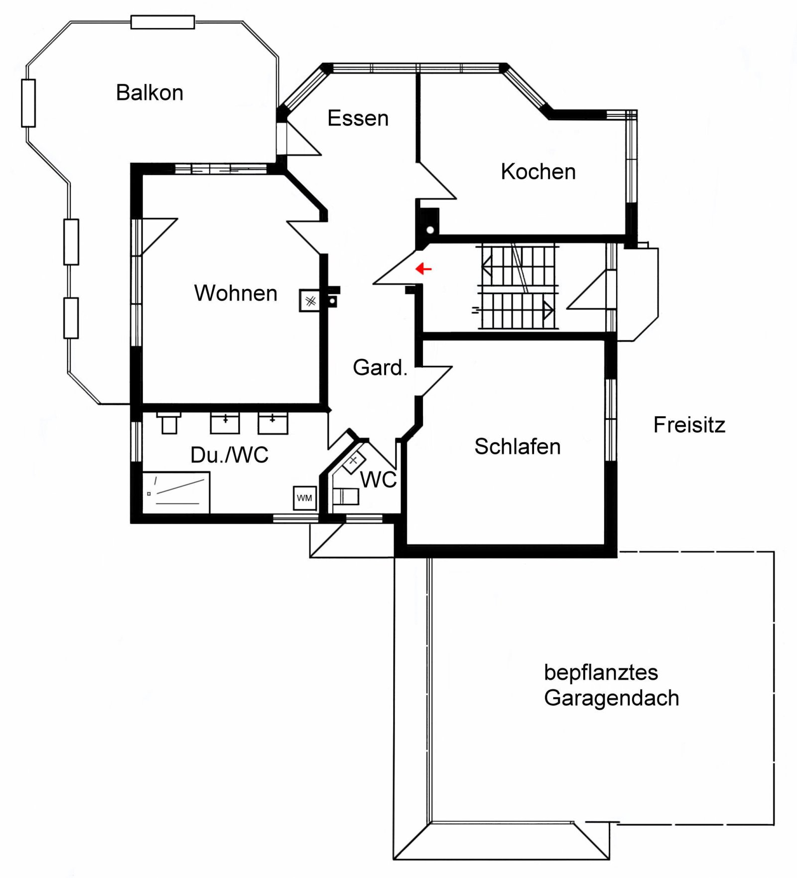 Obergeschoss E2 Obergeschoss E2