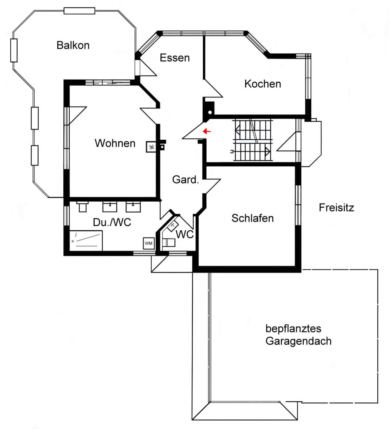 Obergeschoss E2 Obergeschoss E2